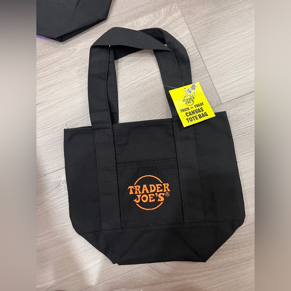 Trader Joe’s mini tote bag Halloween version